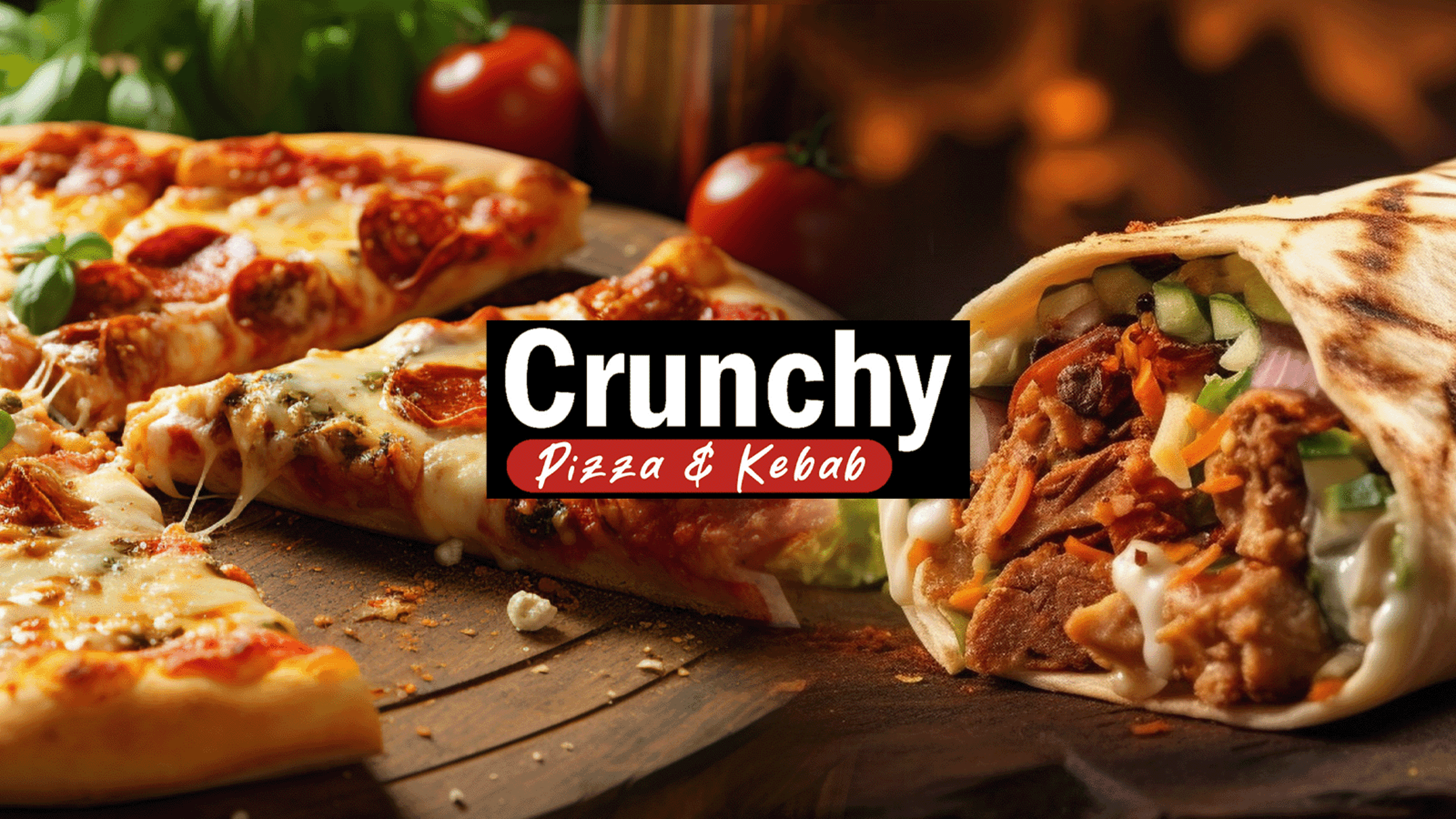 Crunchy Pizza & Kebab